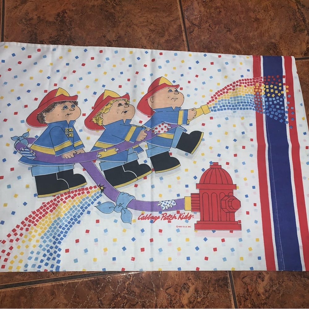 Vintage 1985 Cabbage Patch Kids Pillowcase